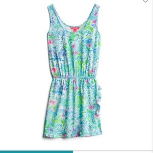 Lilly Pulitzer Lovely Place romper sz sm EUC